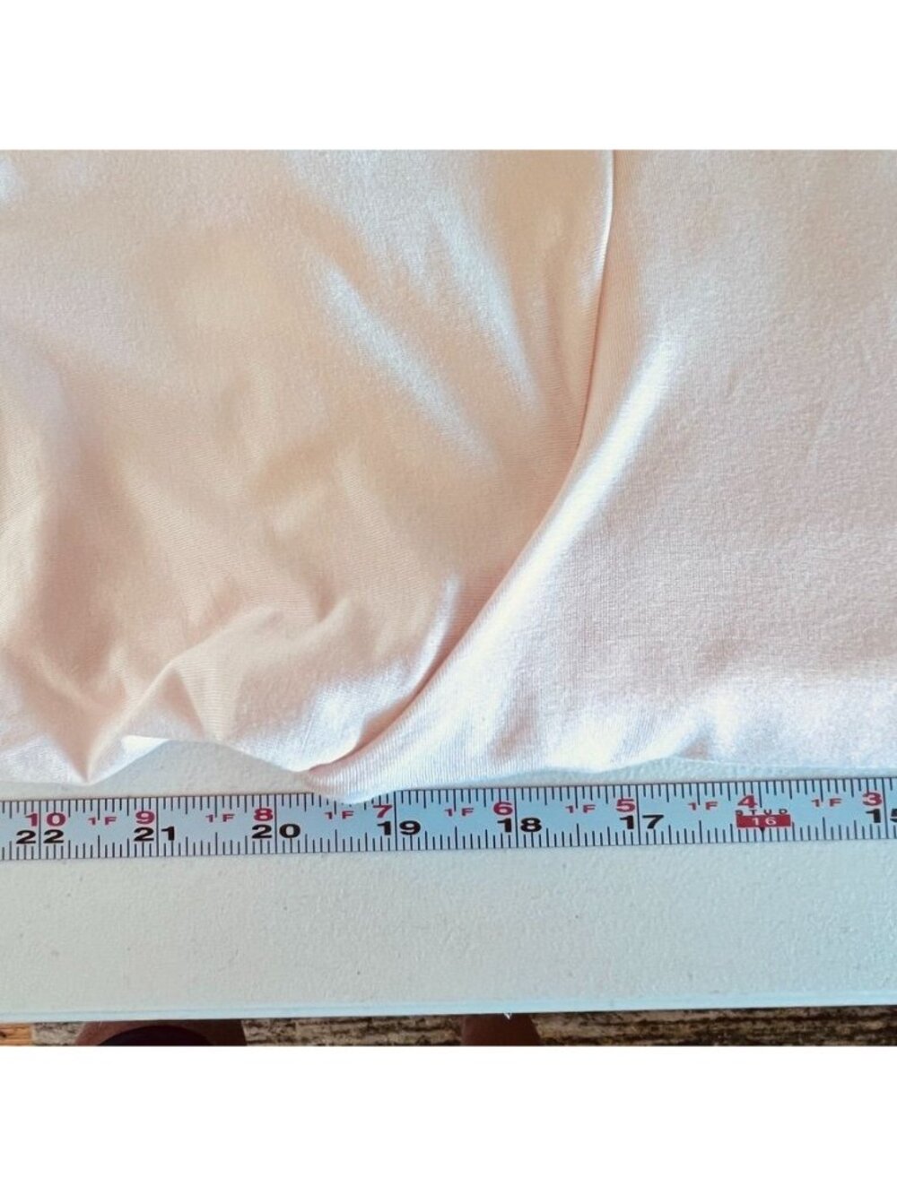 SheBird Built-In Bra Top Pink Modal Knit Scoop Neck Sz 8 D/DD Soft Dreamy Flowy - Picture 6 of 11